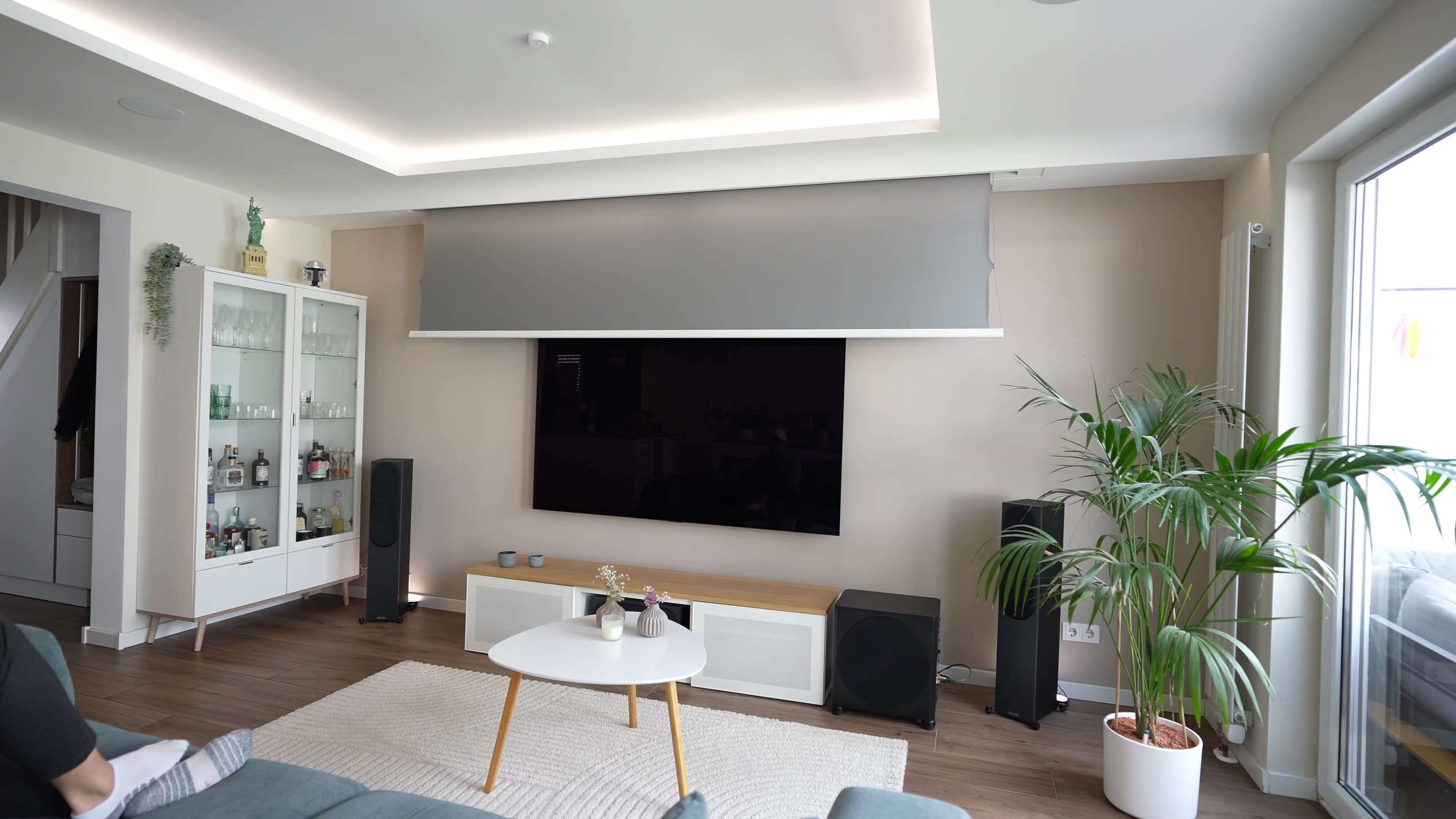 White Cinema im Wohnzimmer, Projekt AC-WC-0030