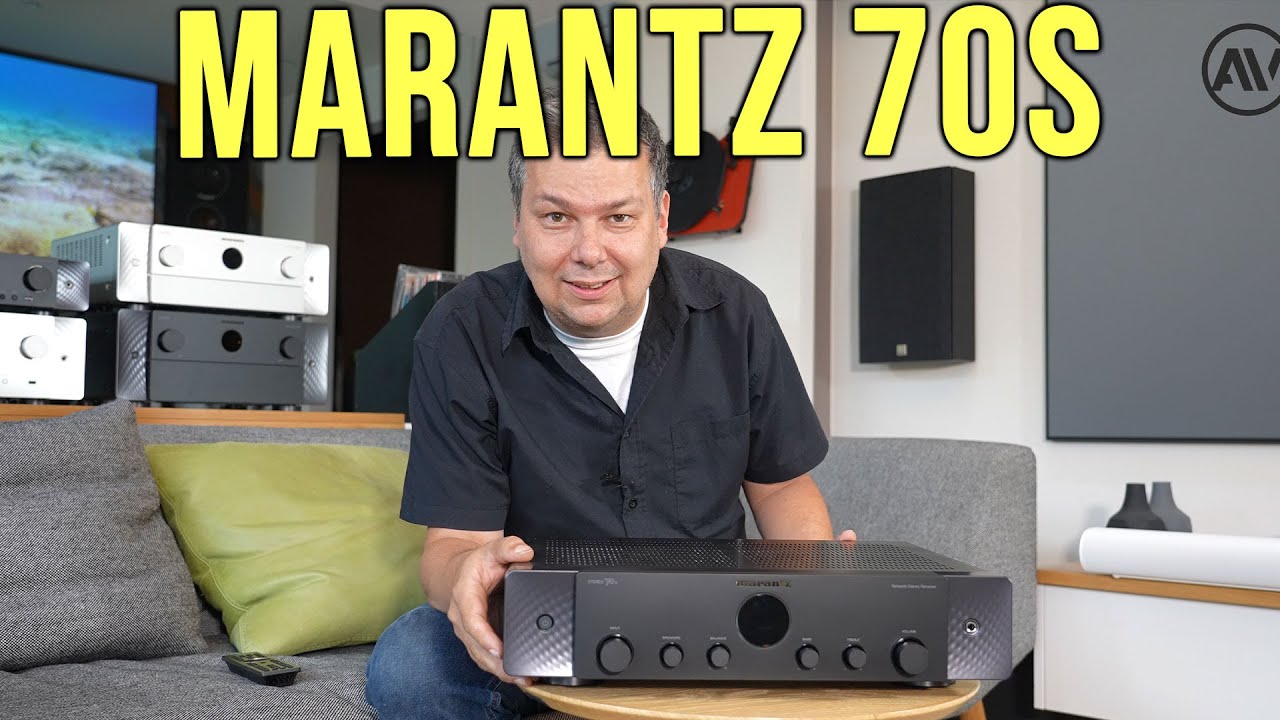 YouTube Thumbnail für das Marantz Stereo 70s Video.