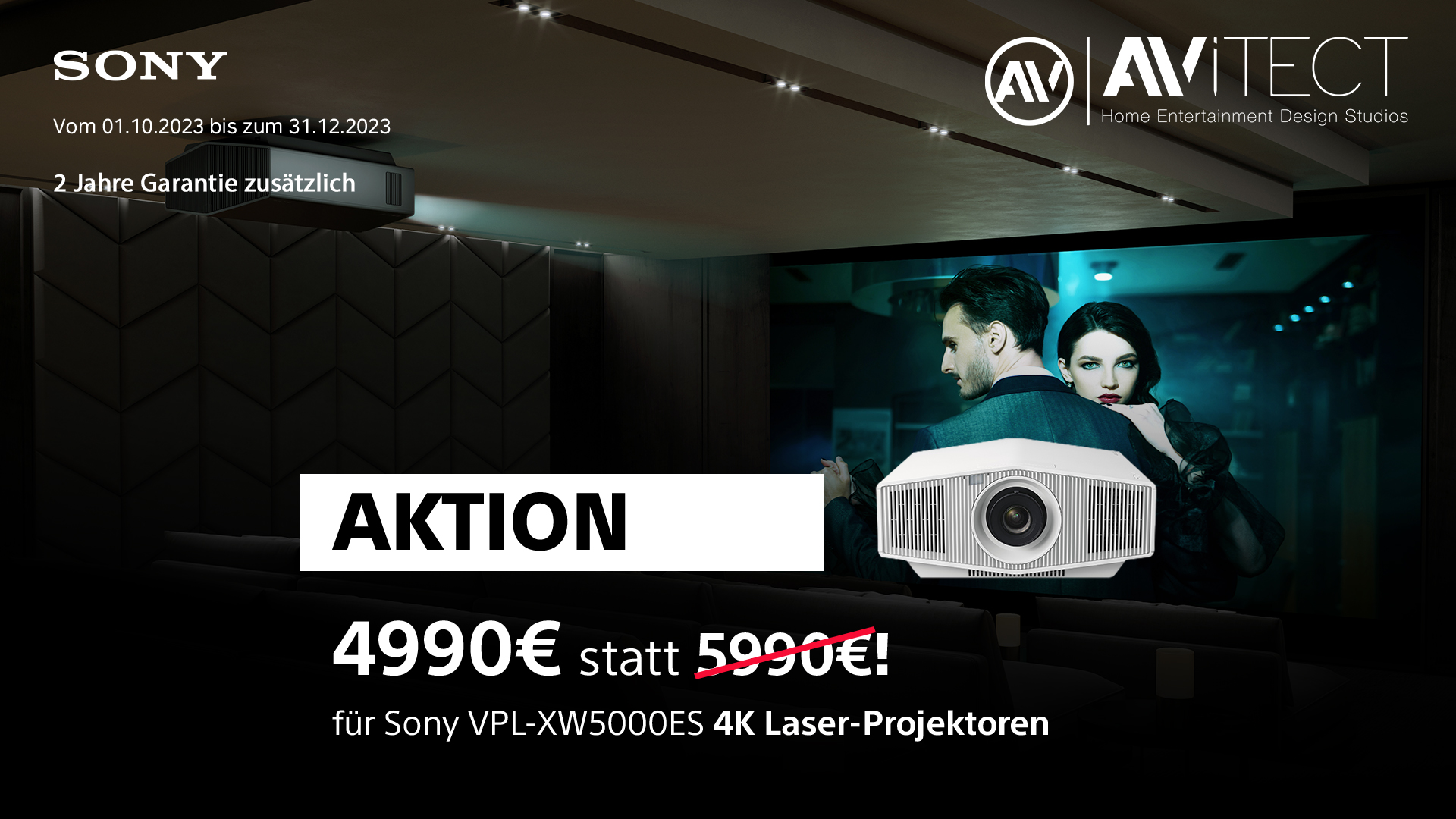 Sony XW5000 Aktion Poster