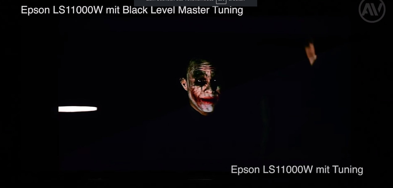 Epson LS11000 Black Level