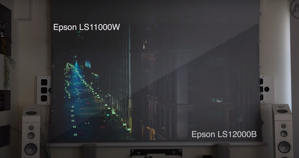 Epson LS11000 gegen LS12000 im Wohnzimmer