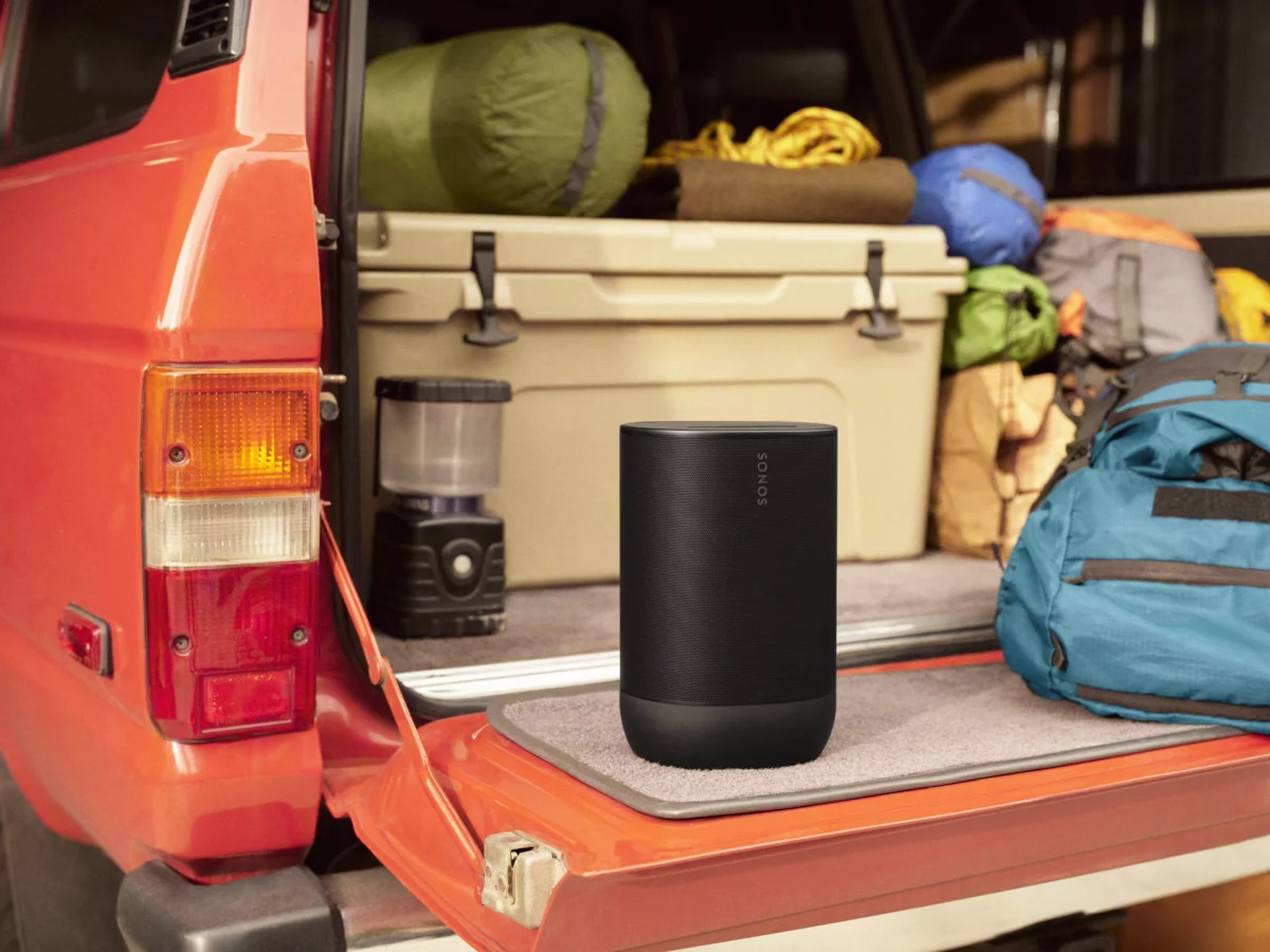 Sonos Move im Auto mit Bluetooth