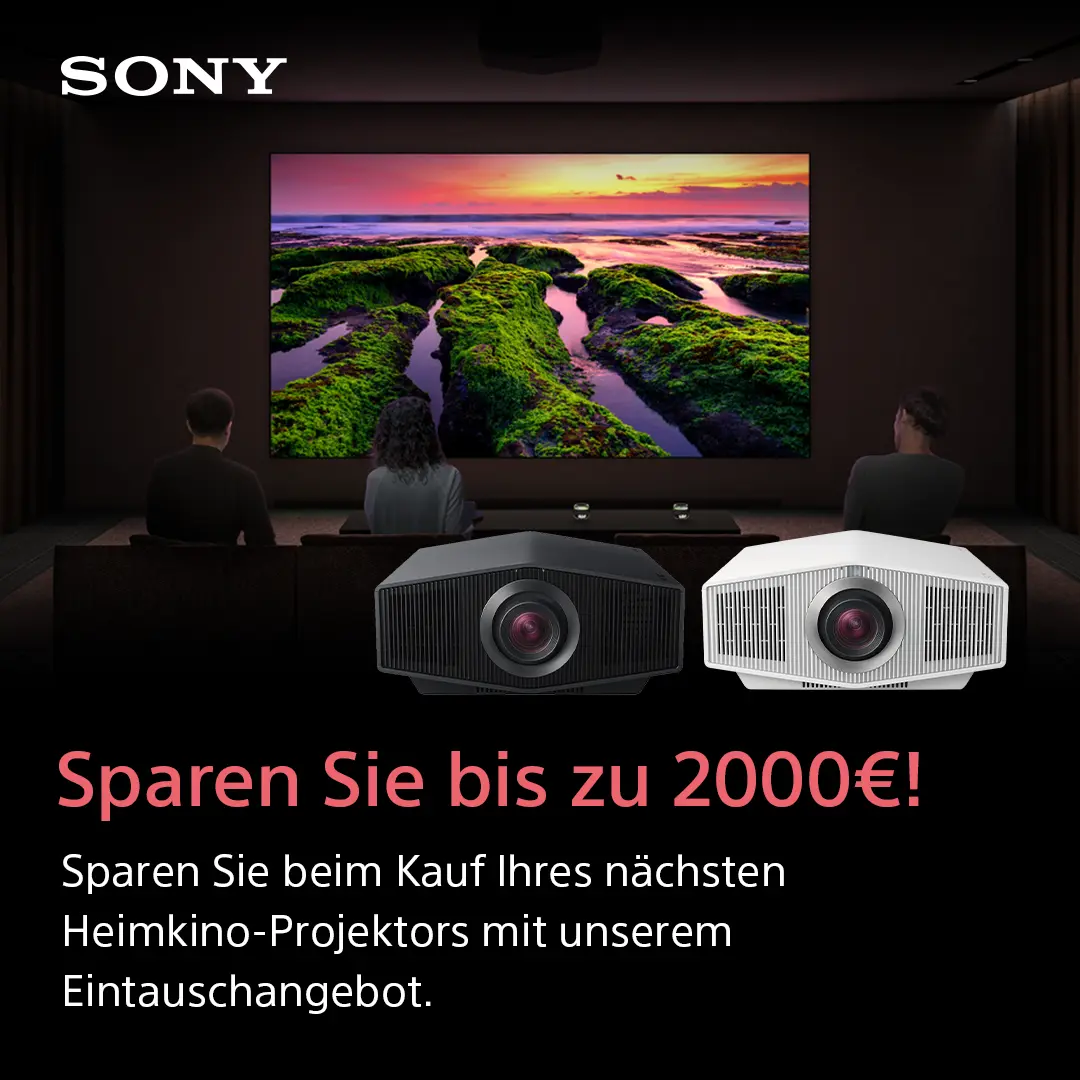 Sony Trade In Aktion XW5000 und 7000 by AVITECT