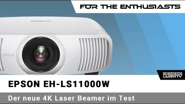 Epson EH-LS11000W im Video Test Thumbnail.