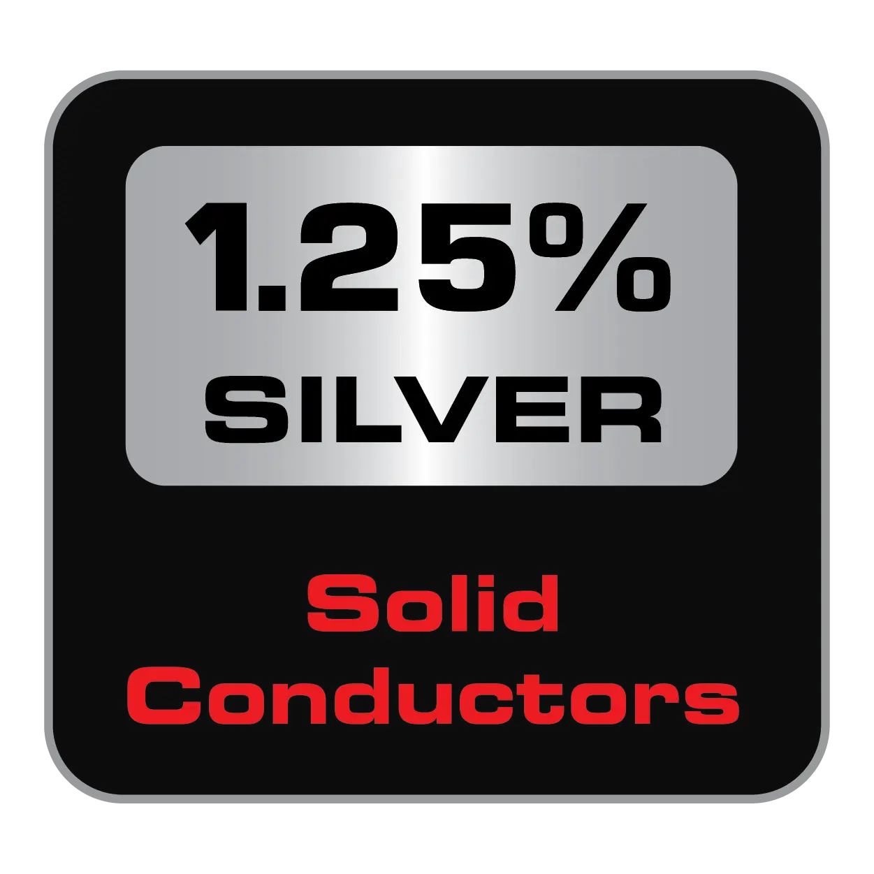Audioquest 1.25% Silver Logo