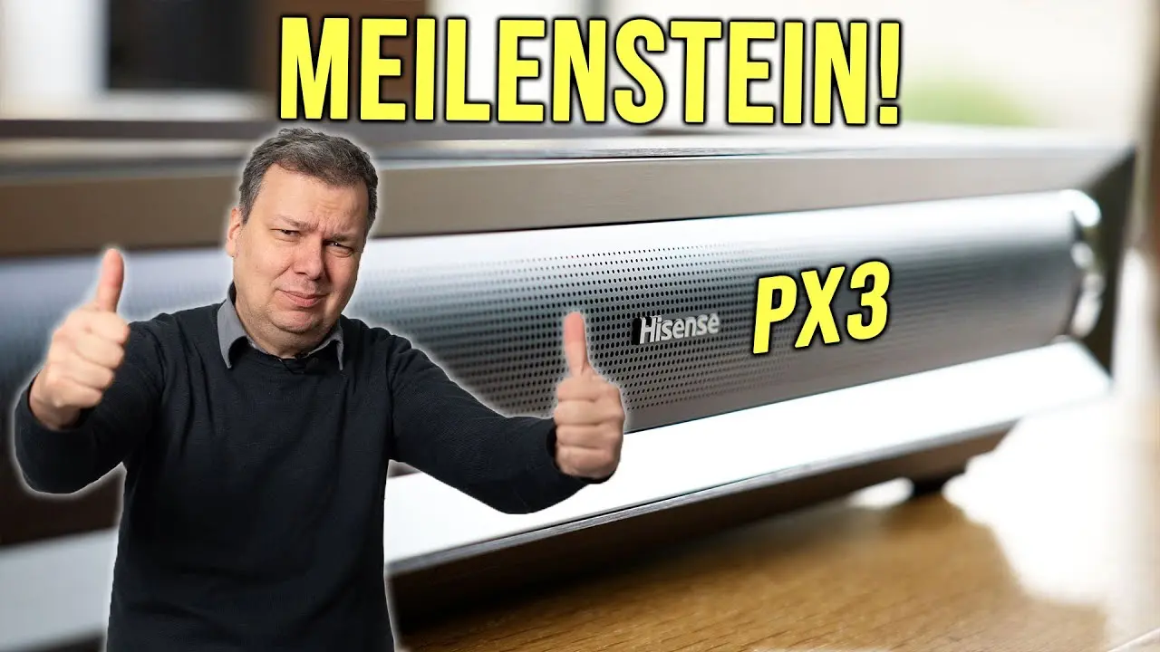 Hisense PX3 Meilenstein Thumbnail mit Ekki