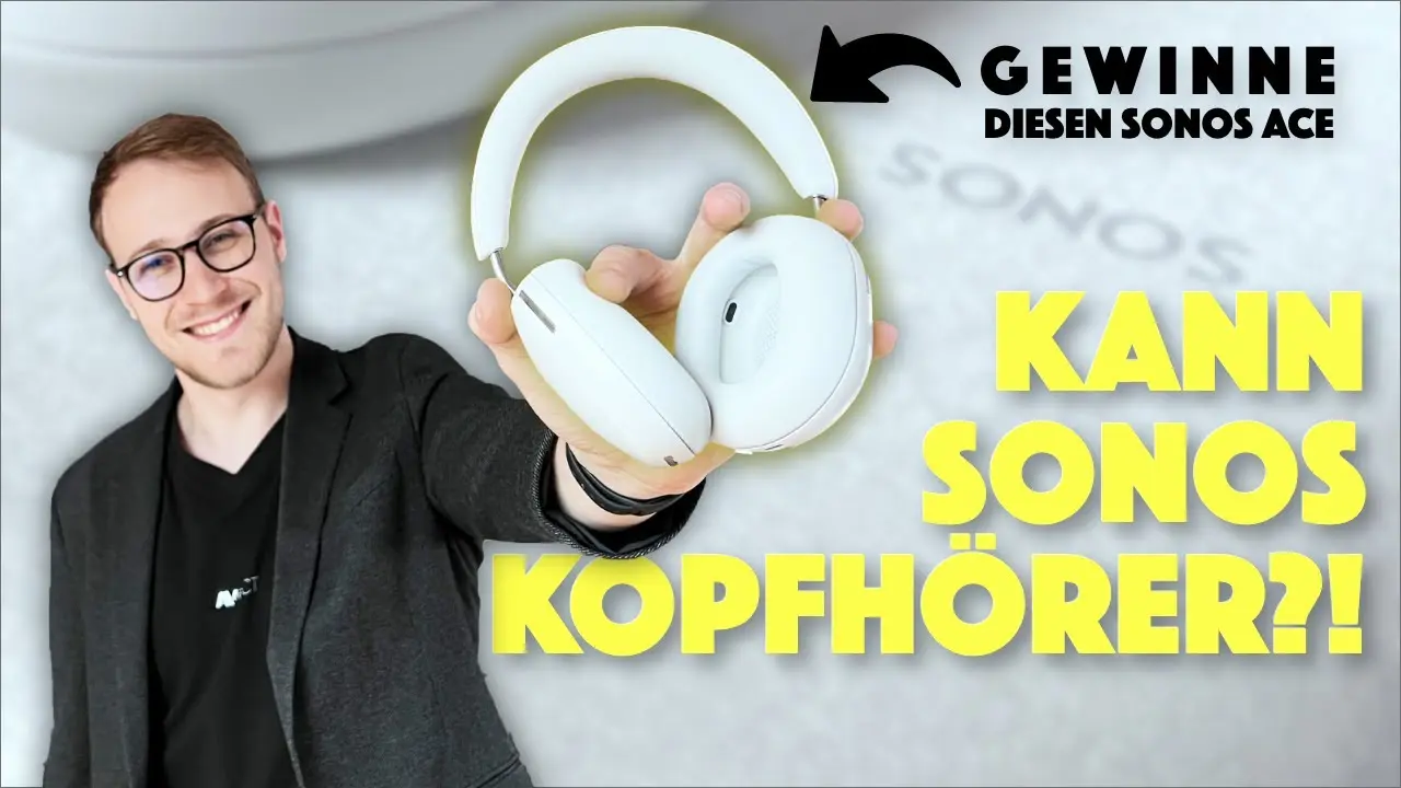 Sonos Ace Youtube Thumbnail mit BEne