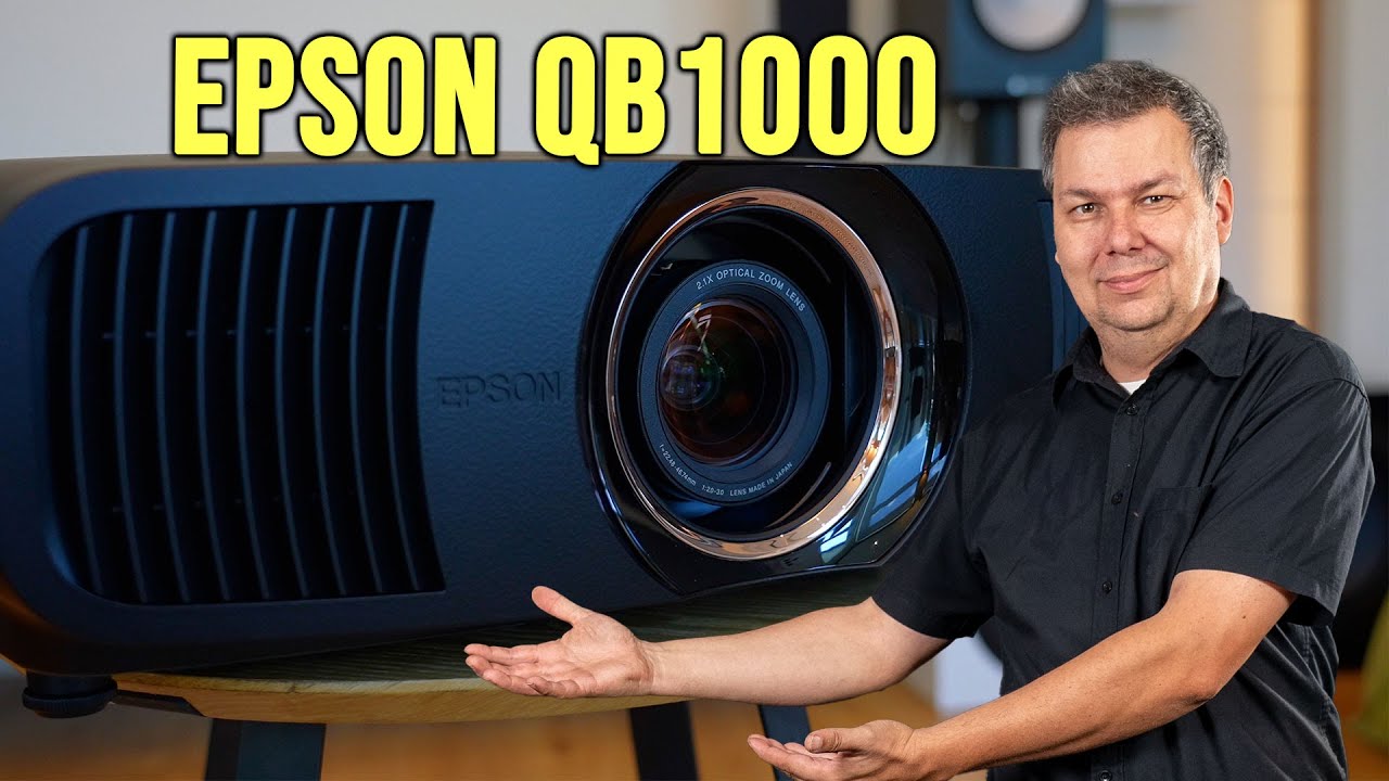 Epson QB1000B YouTube Thumbnail mit Ekki