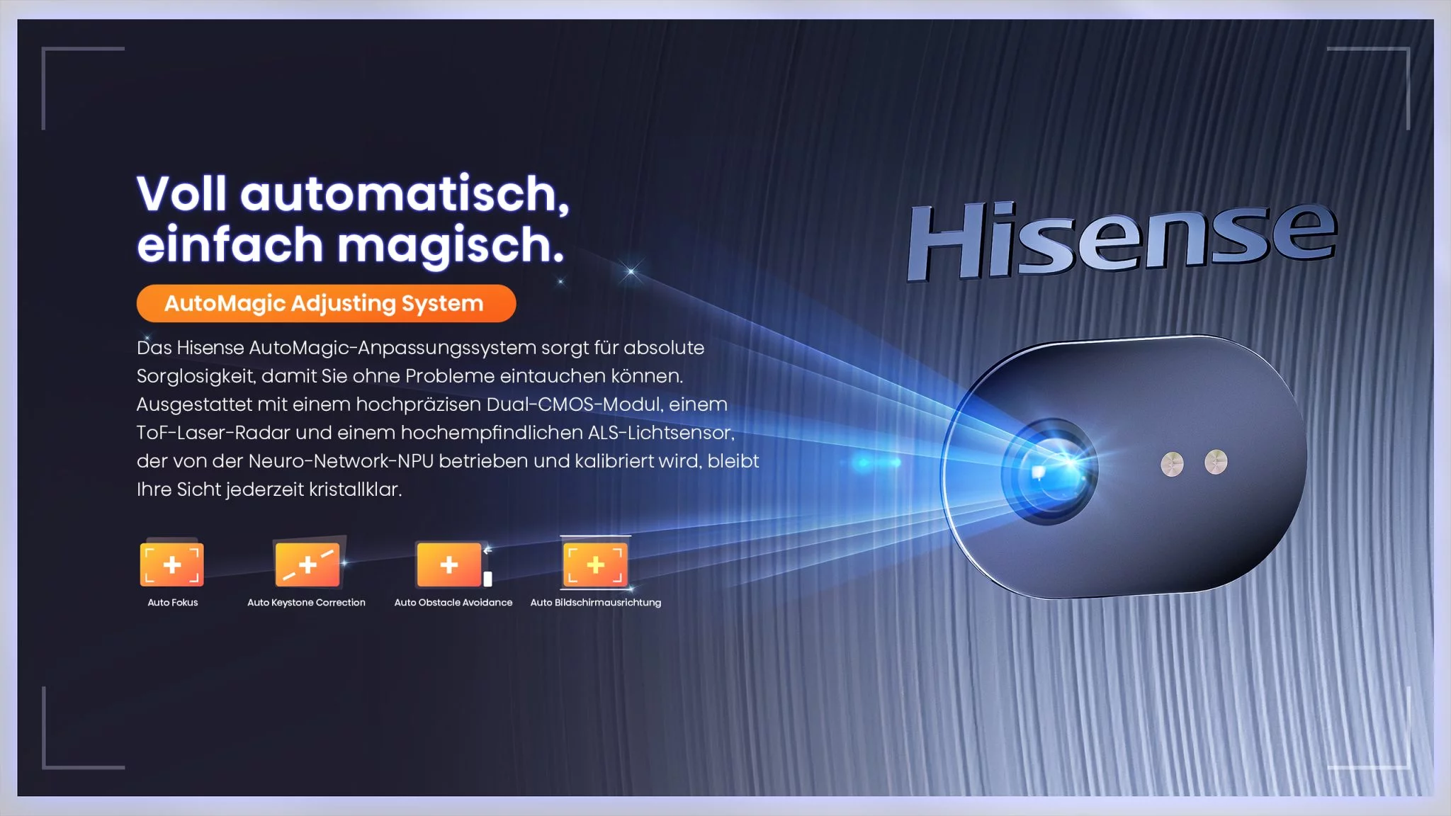 Hisense C2 Ultra Adjusting System