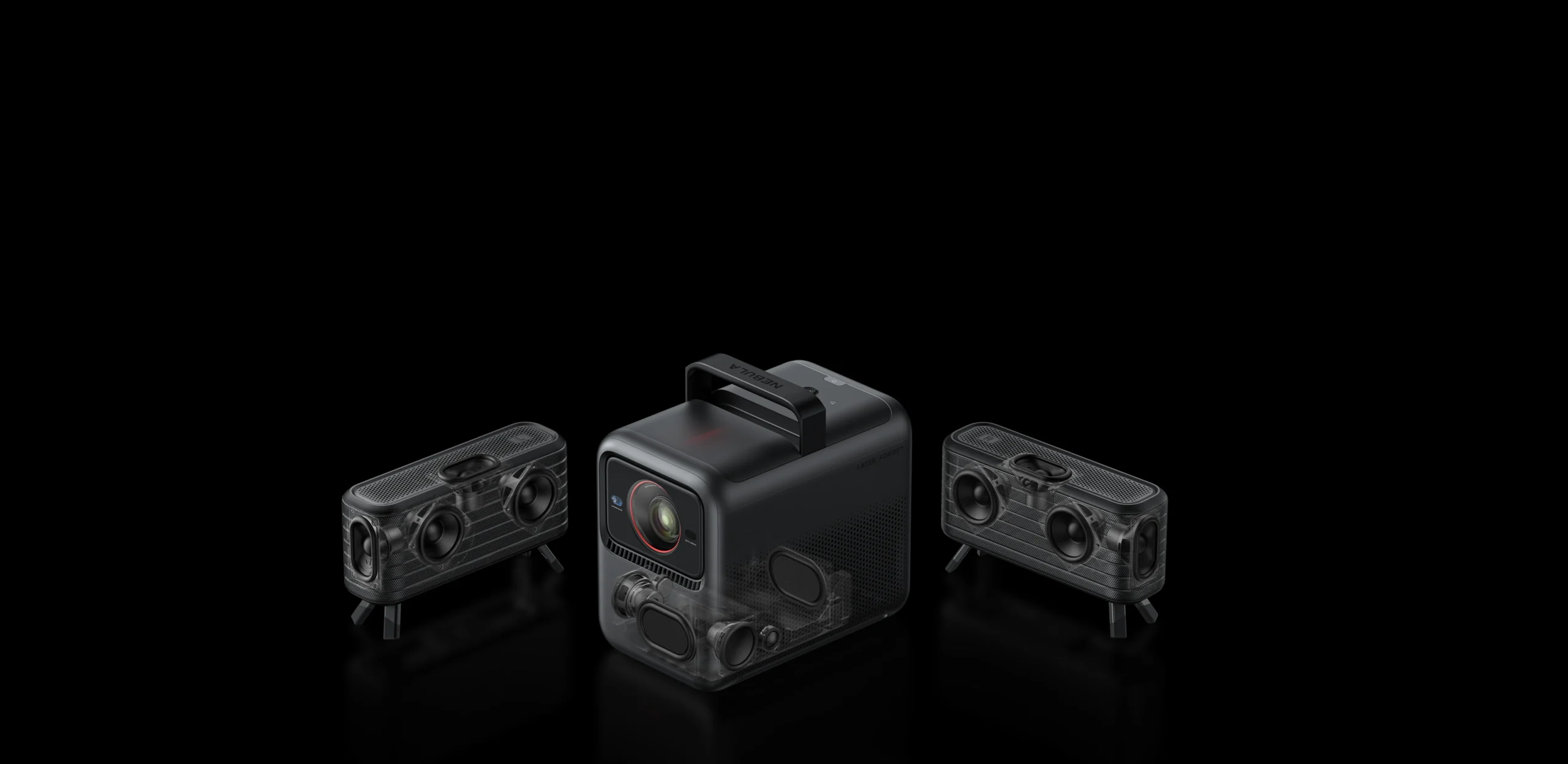 Nebula X1 stereo sound und extern