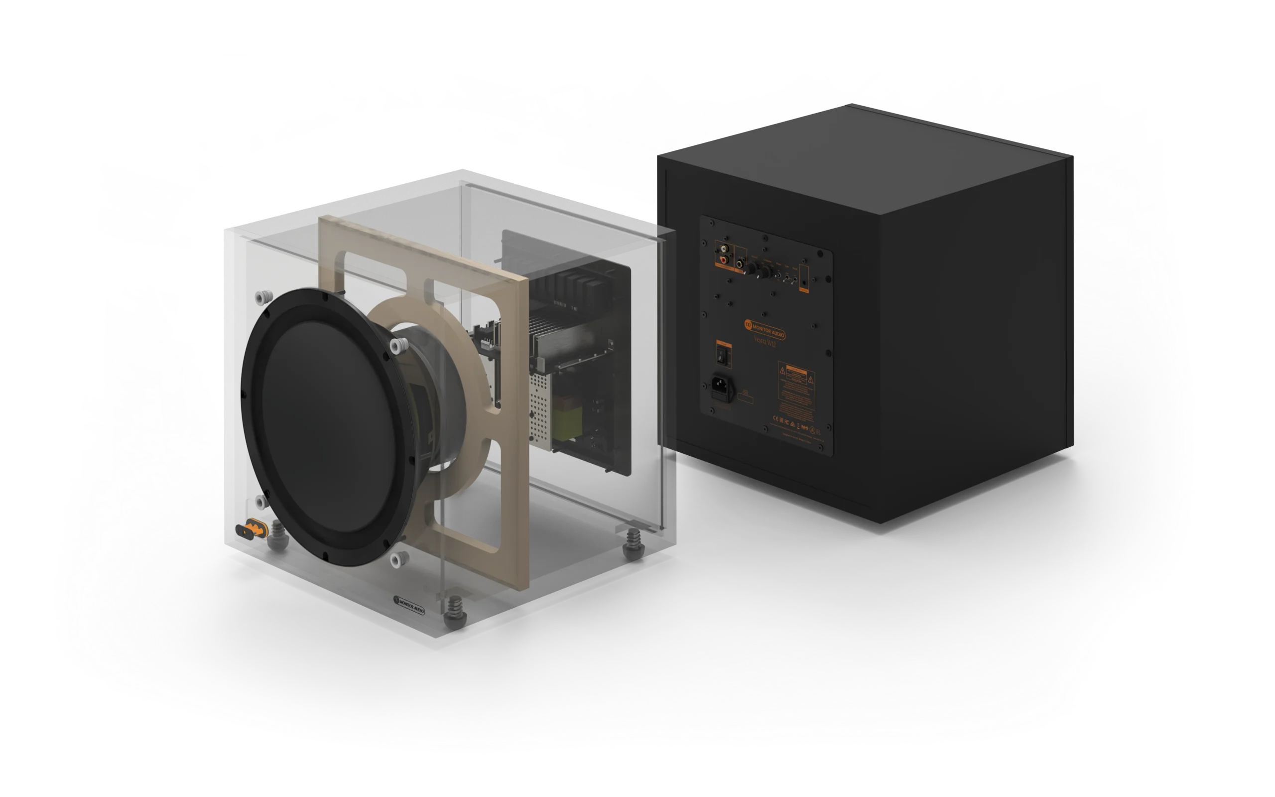 Monitor Audio Vestra durchsichtig