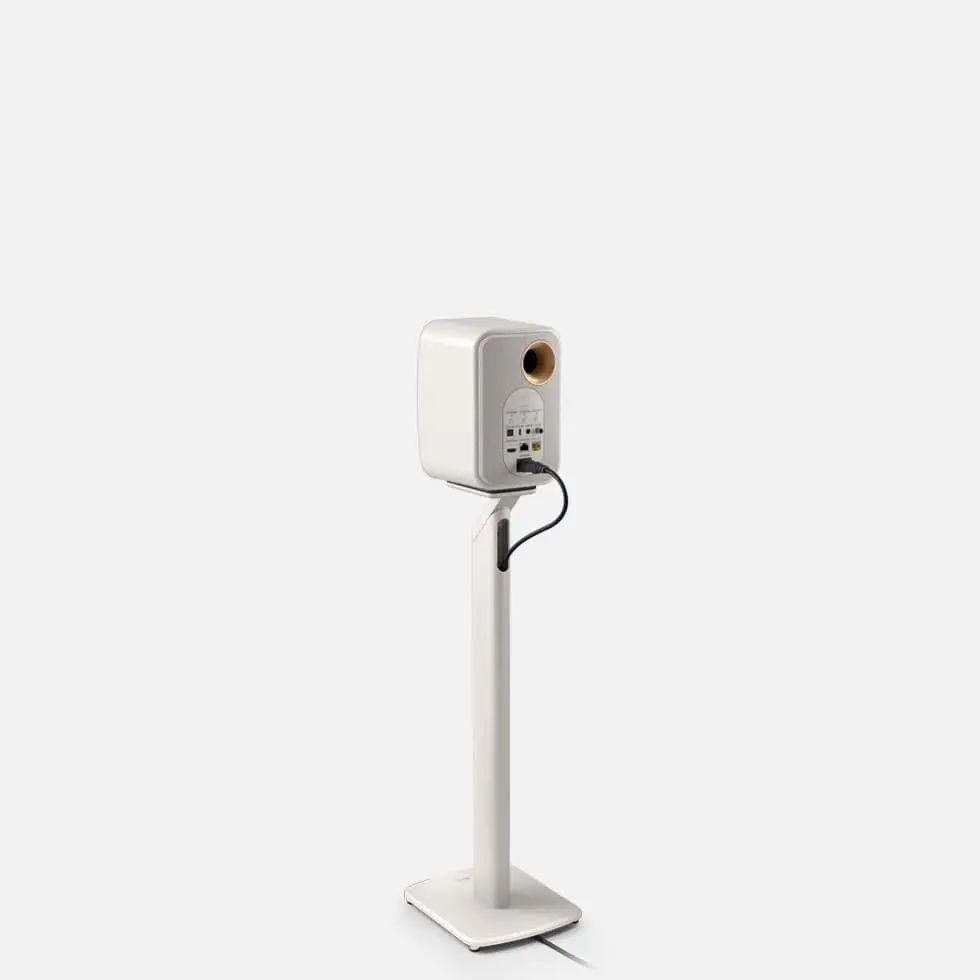 kef lsx weiß Kabel