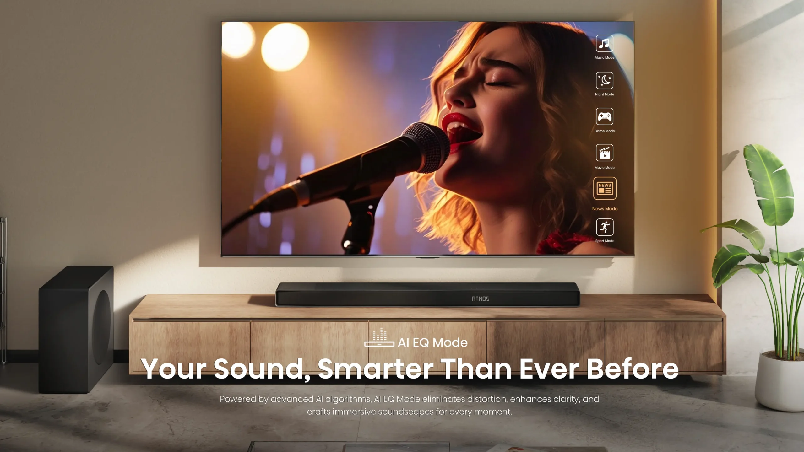 Hisense AX5140Q SOundbar AI EQ MOde