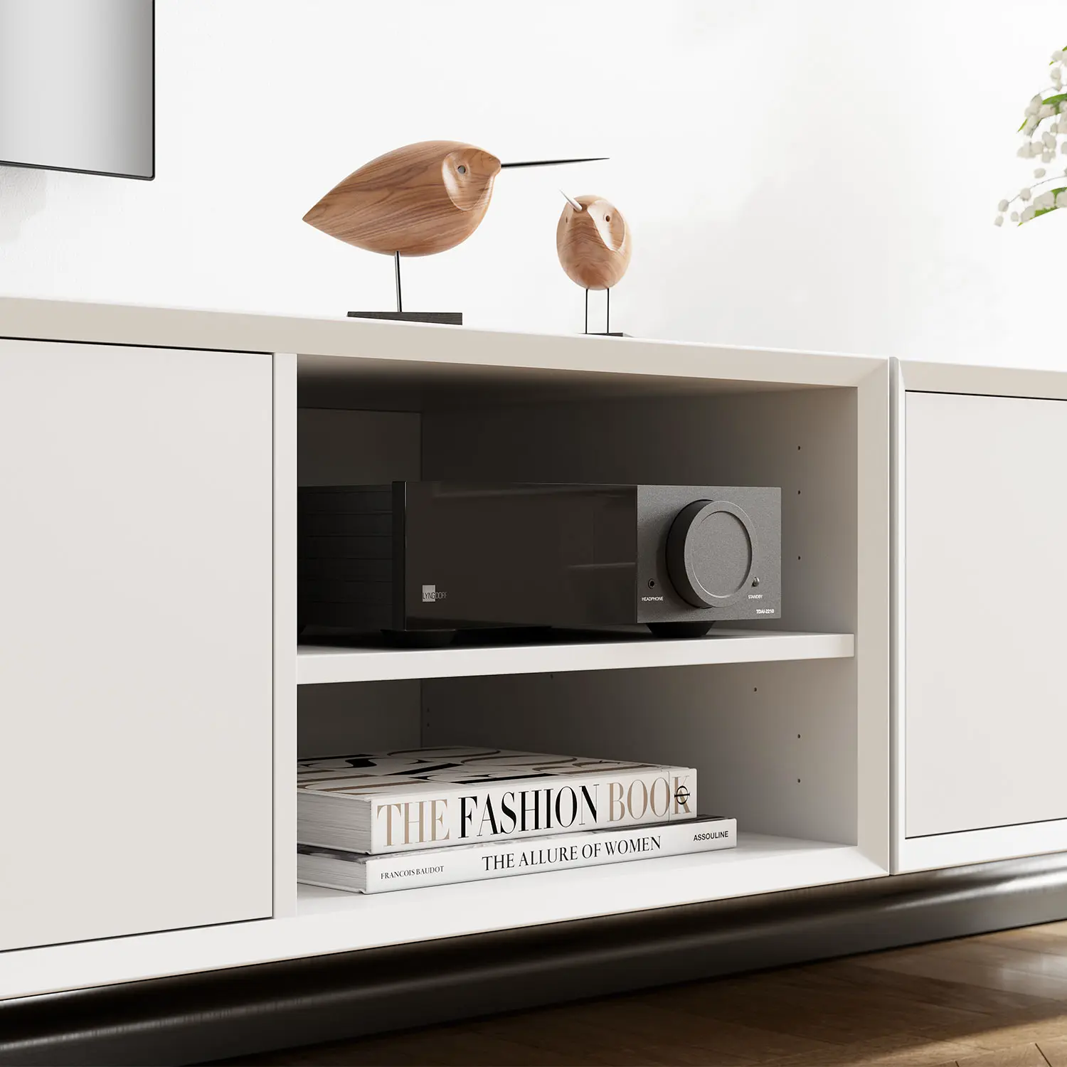 lyngdorf Tdai 2210 high end streaming verstärker im Schrank