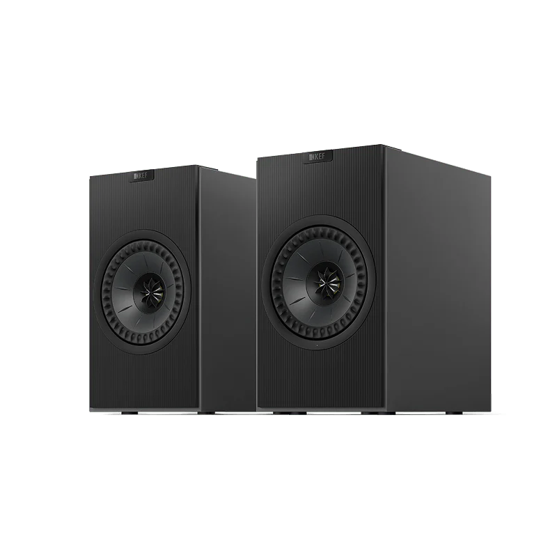 KEF coda w anthrazit als paar von vorne
