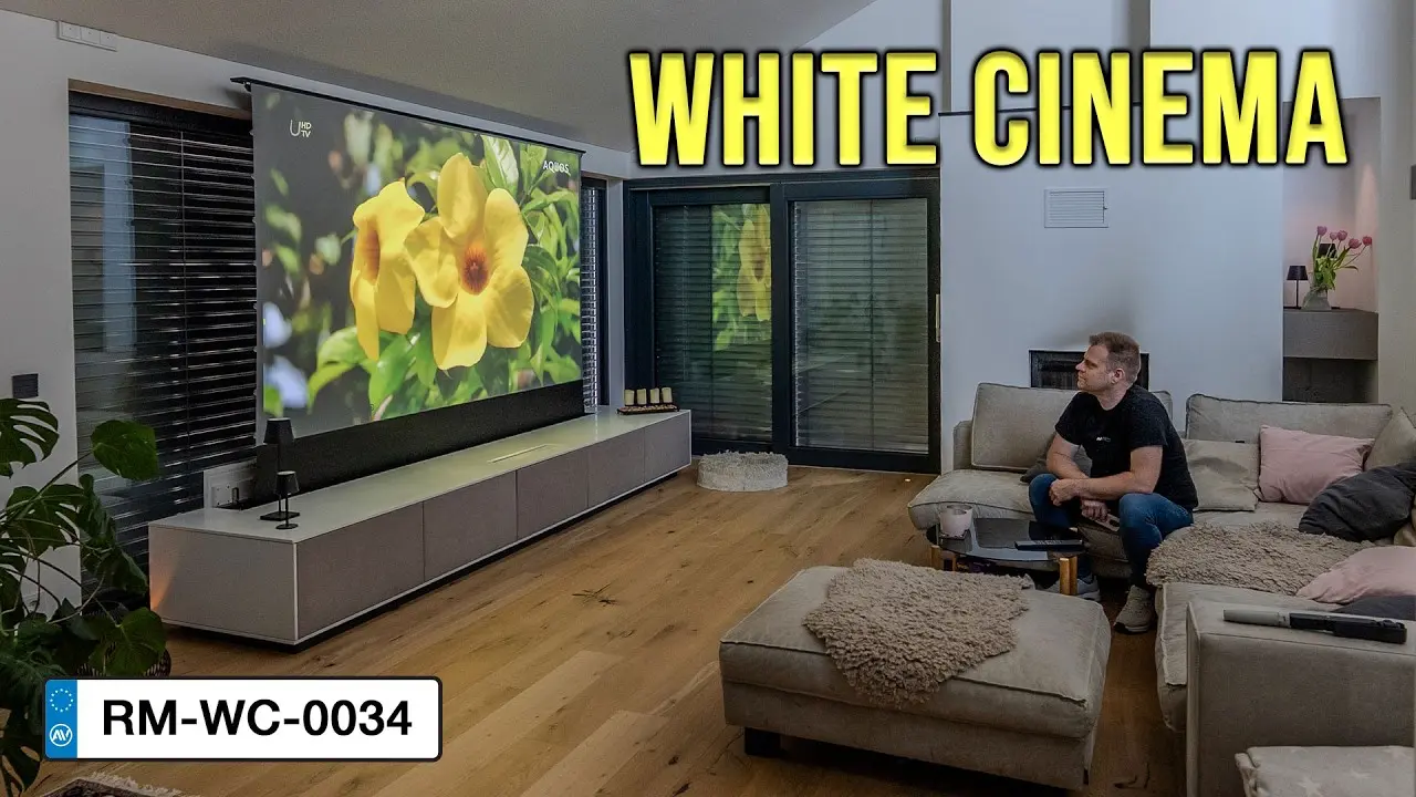 Thumbnail zum Wohnraumkino/White Cinema Projekt RM-WC-0034 vom AVITECT Studio Rhein Main.